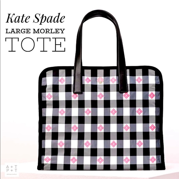 kate spade Handbags - KATE SPADE MORLEY CHECK TOTE